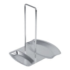 1Pc Home Kitchen Stainless Steel Spoon Holder Pot Lid Shelf Cooking Rack Pan Cover Stand Hot