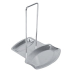1Pc Home Kitchen Stainless Steel Spoon Holder Pot Lid Shelf Cooking Rack Pan Cover Stand Hot