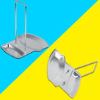 1Pc Home Kitchen Stainless Steel Spoon Holder Pot Lid Shelf Cooking Rack Pan Cover Stand Hot