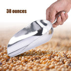 1Pc Aluminum Alloy Kitchen Food Buffet Candy Sweets Flour Ice Scoop For Home Bar Party Use New
