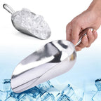 1Pc Aluminum Alloy Kitchen Food Buffet Candy Sweets Flour Ice Scoop For Home Bar Party Use New