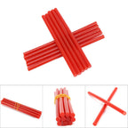 10pcs set 7 * 150mm Colorful Hot Melt Glue Adhesive Sticks for 20W Small Power Gun Red