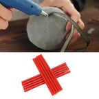 10pcs set 7 * 150mm Colorful Hot Melt Glue Adhesive Sticks for 20W Small Power Gun Red