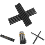10pcs set 7 * 150mm Colorful Hot Melt Glue Adhesive Sticks for 20W Small Power Gun Black
