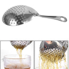 Bar Cocktail Strainer 304 Stainless Steel Julep Strainer Spoon Bar Tool