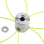 Universal Aluminium Alloy Strimmer Trimmer Head String Set for Gasoline Grass Brush Cutter