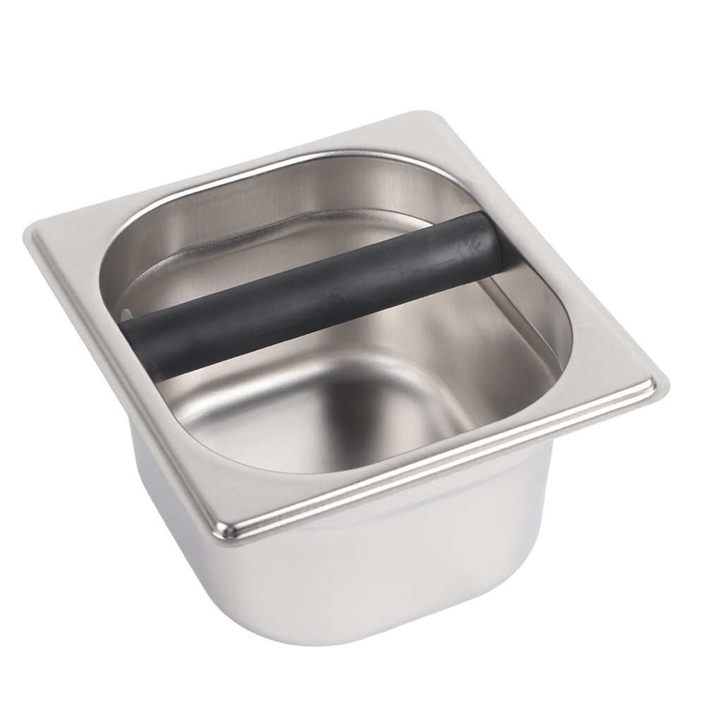 Stainless Steel Holder Container Knock Box Tool Accessory for Professional Coffee Maker Machine