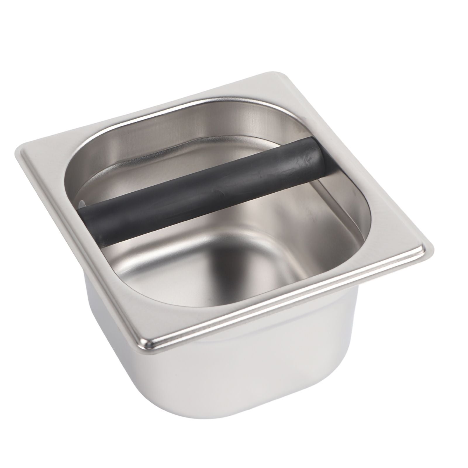 Stainless Steel Holder Container Knock Box Tool Accessory for Professional Coffee Maker Machine