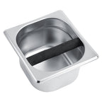 Stainless Steel Holder Container Knock Box Tool Accessory for Professional Coffee Maker Machine
