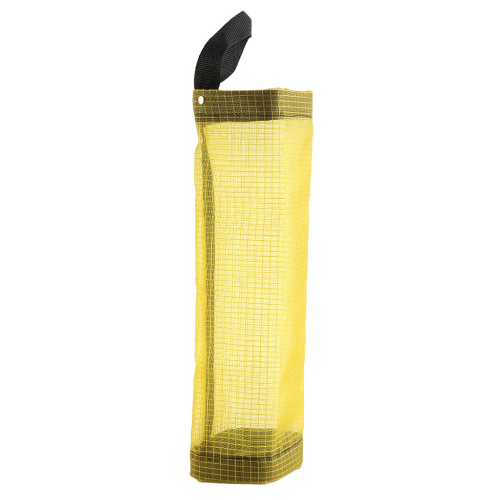 Home Kitchen Wall Mount Grocery Bag Holder Plastic Bags Storage Dispenser Organizer(Yellow)