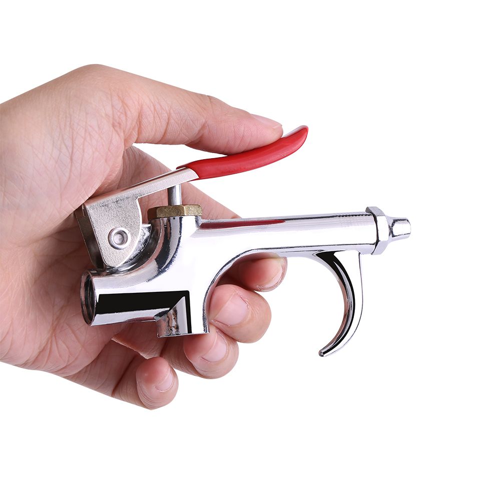 1pc Zinc Alloy Air Compressor Blow Kit Blower Dust Removing Gun Tool with Nozzle