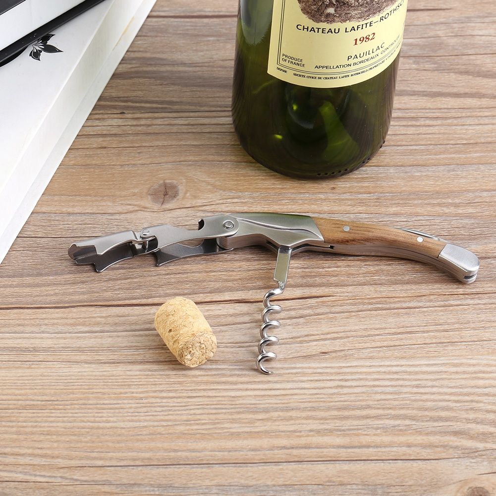 1Pc Corkscrew Handheld Labor saving Wine Bottle Cork Opener For Home Bar Club Party Use New