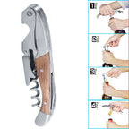 1Pc Corkscrew Handheld Labor saving Wine Bottle Cork Opener For Home Bar Club Party Use New