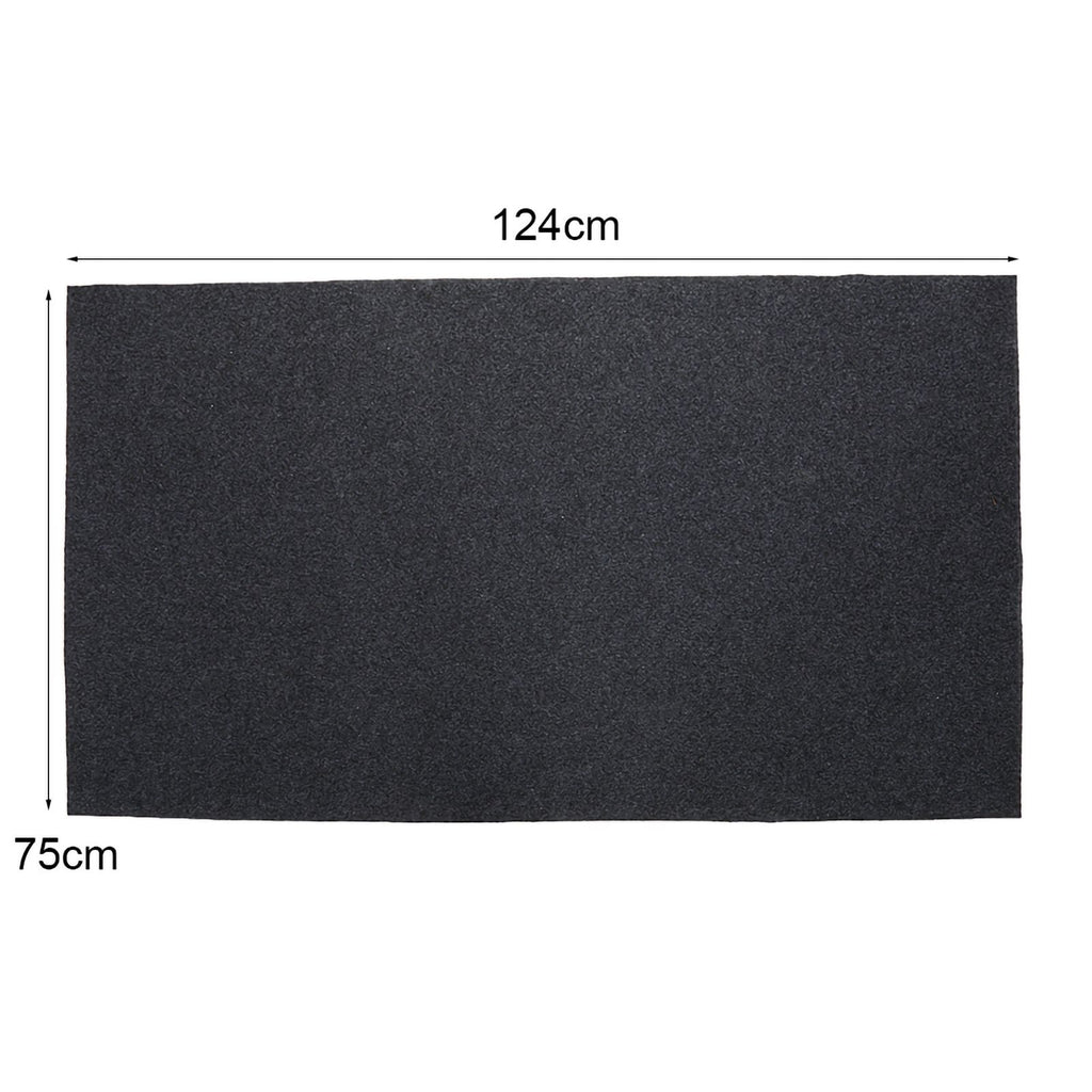 Flame Retardant Heat Resistant BBQ Gas Grill Splatter Mat Mat Backyard Floor Protective Rug