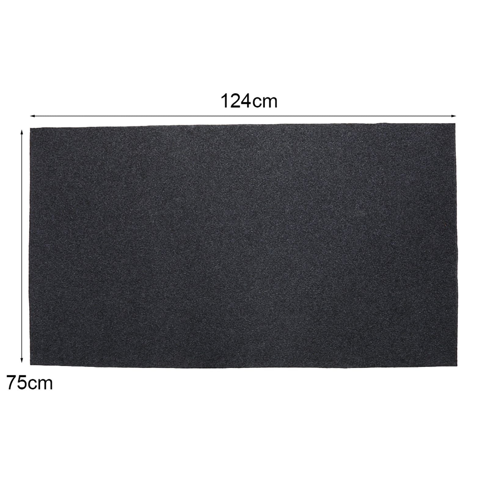 Flame Retardant Heat Resistant BBQ Gas Grill Splatter Mat Mat Backyard Floor Protective Rug
