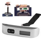 Portable T shaped LCD Digital Electronic Luggage Bag Scale Temperature Testing with Backlight