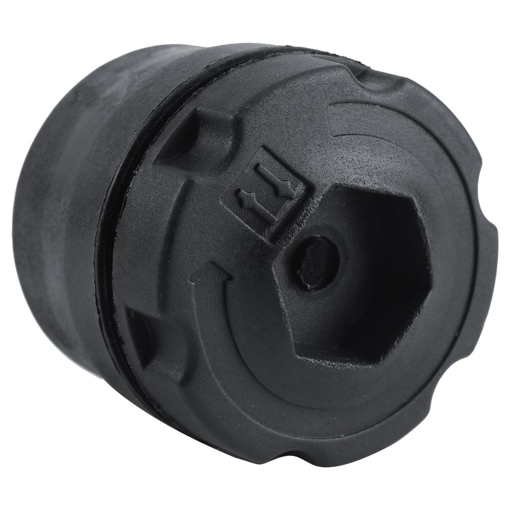 Plastic Strimmer Head Trimmer Heads String Set for Gasoline Grass Brush Cutter Black