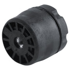 Plastic Strimmer Head Trimmer Heads String Set for Gasoline Grass Brush Cutter Black