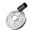 80-125mm Clear Vacuum Dust Shroud Dry Grinding Cover for Angle Grinders Hand Grinder
