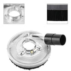 80-125mm Clear Vacuum Dust Shroud Dry Grinding Cover for Angle Grinders Hand Grinder