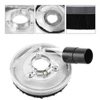80-125mm Clear Vacuum Dust Shroud Dry Grinding Cover for Angle Grinders Hand Grinder