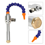 130mm Aluminum Alloy Mechanical Process Mini Vortex Cold Air Dry Cooling Gun Flexible Tube