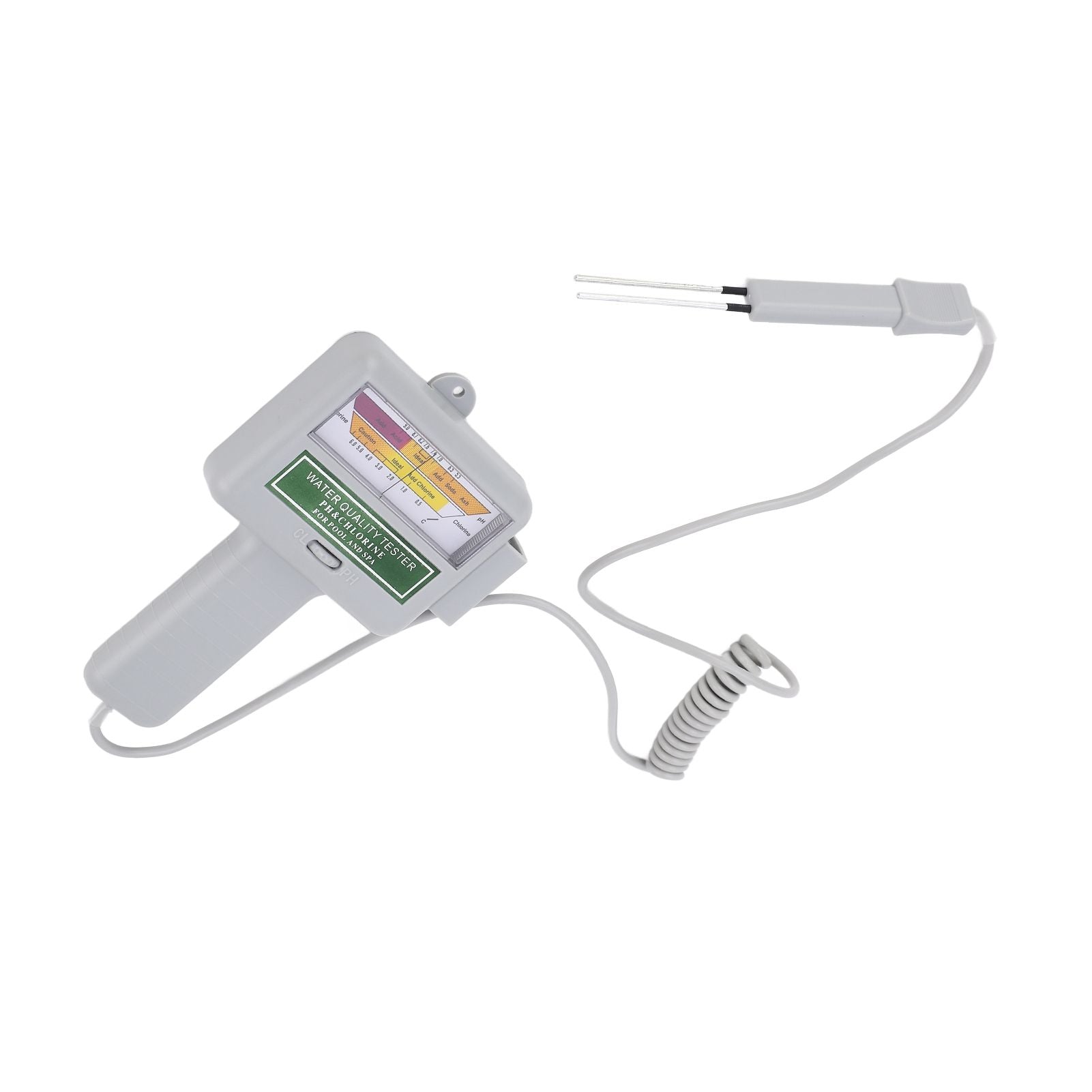 Portable PH Tester Chlorine Meter Swimming Pool Spa Water Quality Monitor Checker