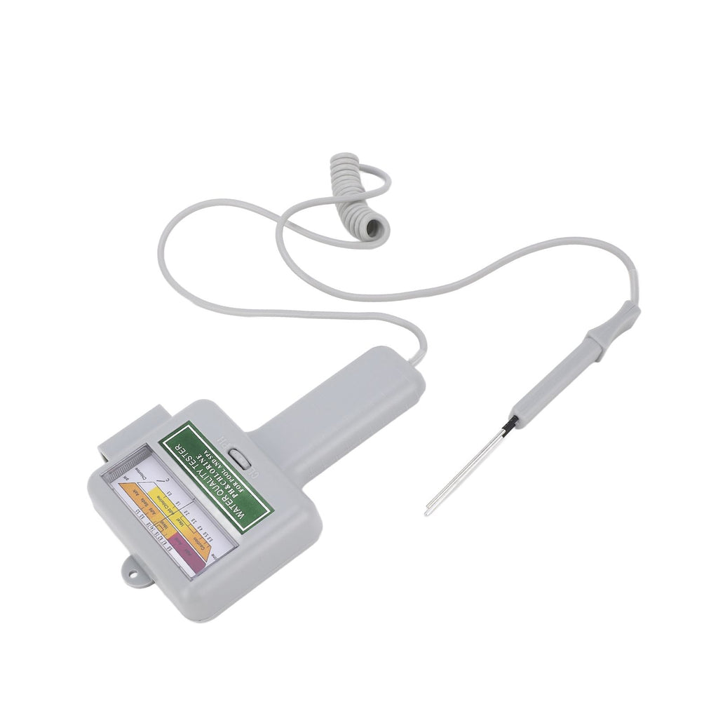 Portable PH Tester Chlorine Meter Swimming Pool Spa Water Quality Monitor Checker