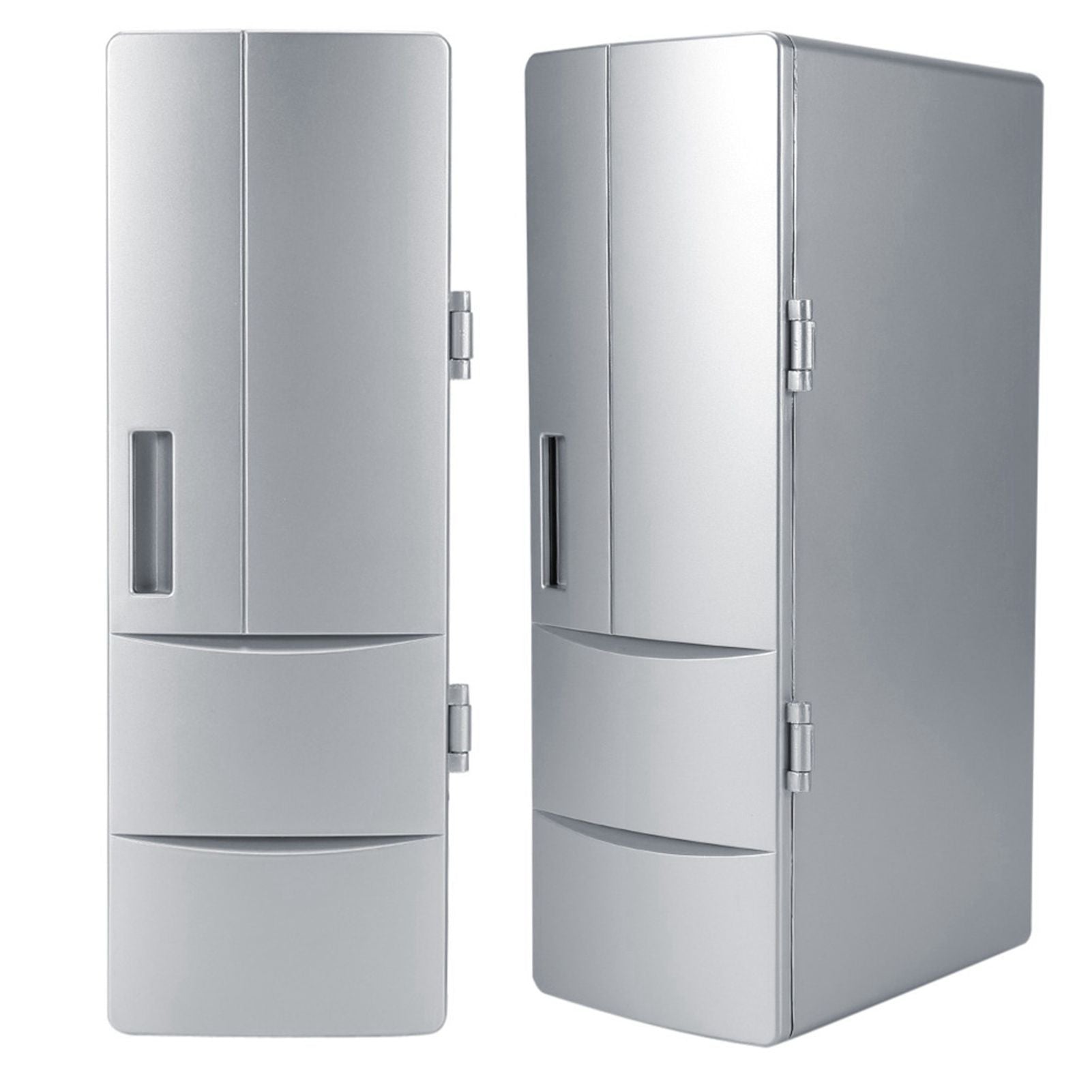 Compact Mini USB Fridge Freezer Cans Drink Beer Cooler Warmer Travel Car Office Use