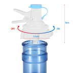 Manual Operated 5 Gallon Bottle Jug Pump Drinking Water Spout Dispenser with Dustproof Cap