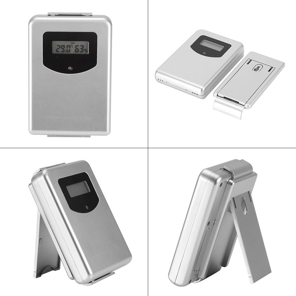 Battery Powered Wireless Digital In/Outdoor Thermometer Humidity Temperature Remote Sensor