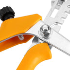 1pc Floor Pliers Tiling Locator Tile Leveling System Ceramic Tiles Installation Tool(Yellow)