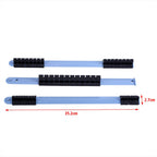 3Pcs 1/4" 3/8" 1/2" Plastic Wall Mounted Socket Storage Rack Divider Rail Tray Holder Organizer