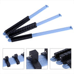 3Pcs 1/4" 3/8" 1/2" Plastic Wall Mounted Socket Storage Rack Divider Rail Tray Holder Organizer