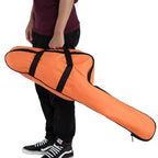 Portable Orange Oxford Chainsaw Carrying Bag Case Protective Storage Bags Holder
