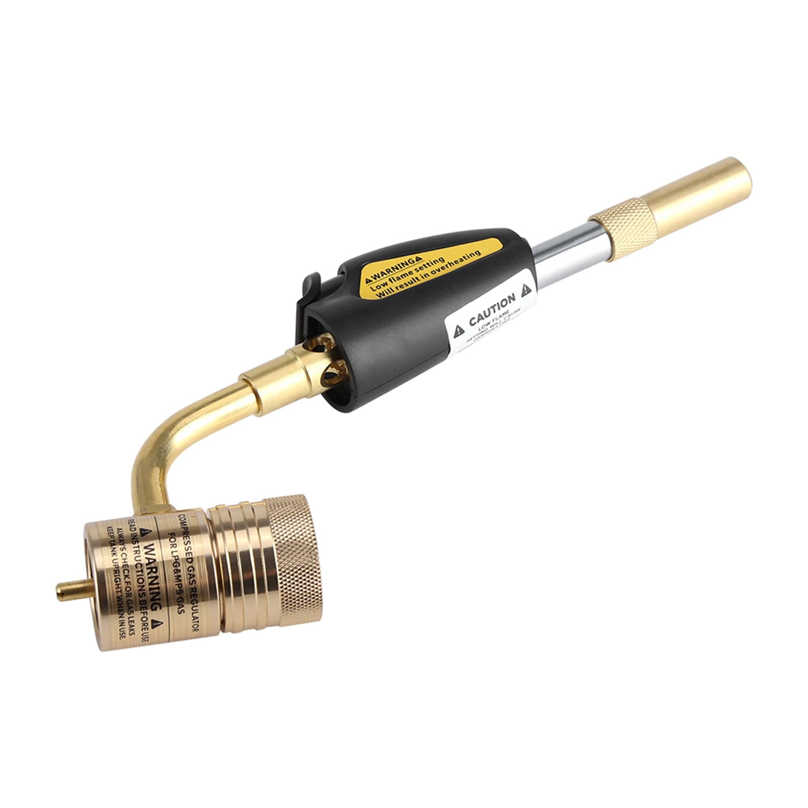 Gas Self Ignition Turbo Torch Brazing Soldering Propane Welding Plumbing Gun Tool