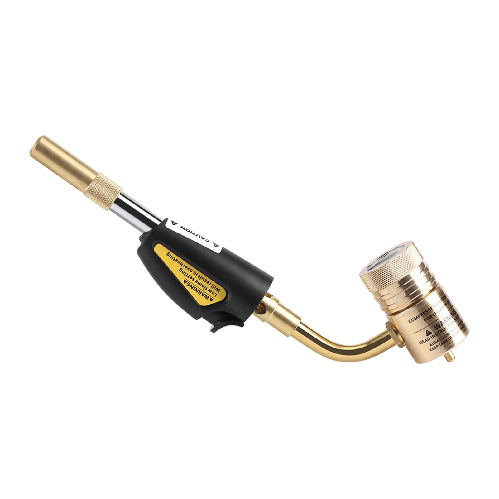 Gas Self Ignition Turbo Torch Brazing Soldering Propane Welding Plumbing Gun Tool