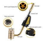 Gas Self Ignition Turbo Torch Brazing Soldering Propane Welding Plumbing Gun Tool
