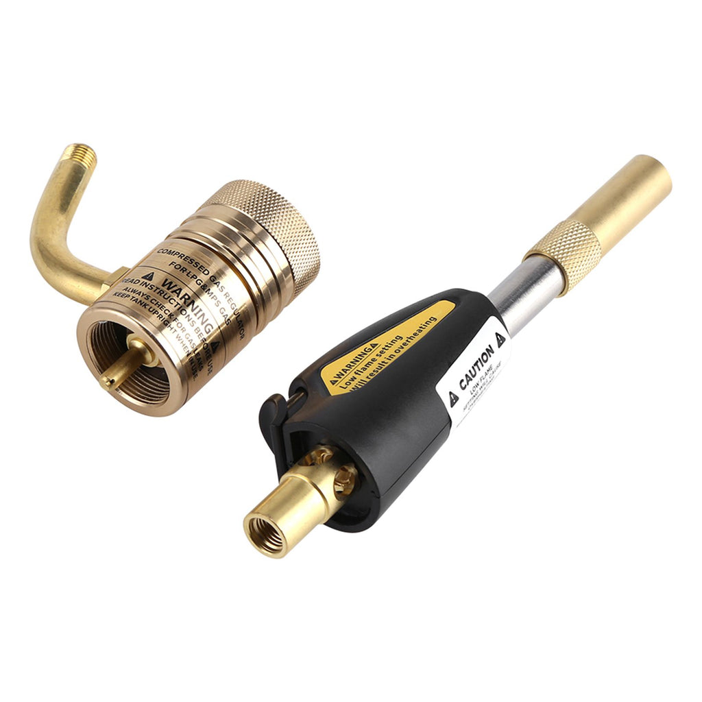 Gas Self Ignition Turbo Torch Brazing Soldering Propane Welding Plumbing Gun Tool