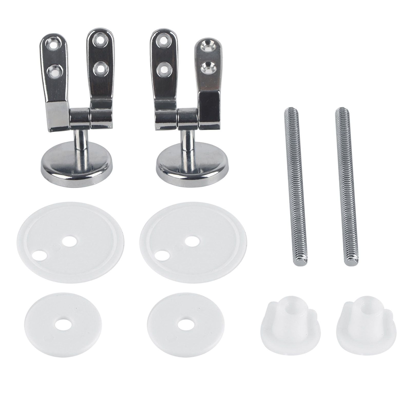 Replacement Toilet Seat Hinge Chrome Hinge With Fittings Bathroom Hotel Set