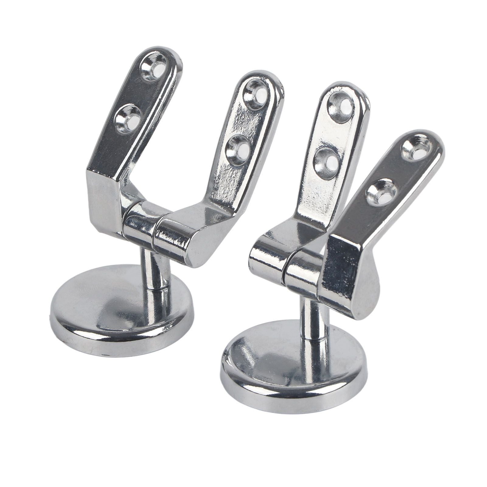 Replacement Toilet Seat Hinge Chrome Hinge With Fittings Bathroom Hotel Set