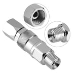 1/4-Inch Stainless Steel Airless High Pressure Spray Gun Hose Swivel Joint For Paint Sprayers