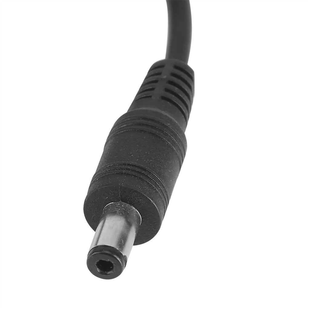 5Pcs LED Strip Light Wire Switch with Female and Male DC 12V Power Connector Plug Black