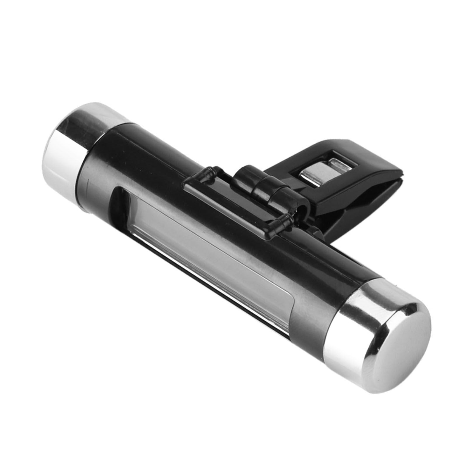 Clip on Truck Car LCD Thermometer Automotive Digital Backlight Clock Monitor White Backlight