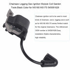 Chainsaw Logging Saw Ignition Module Coil Garden Tools Black Color for MS180 MS170
