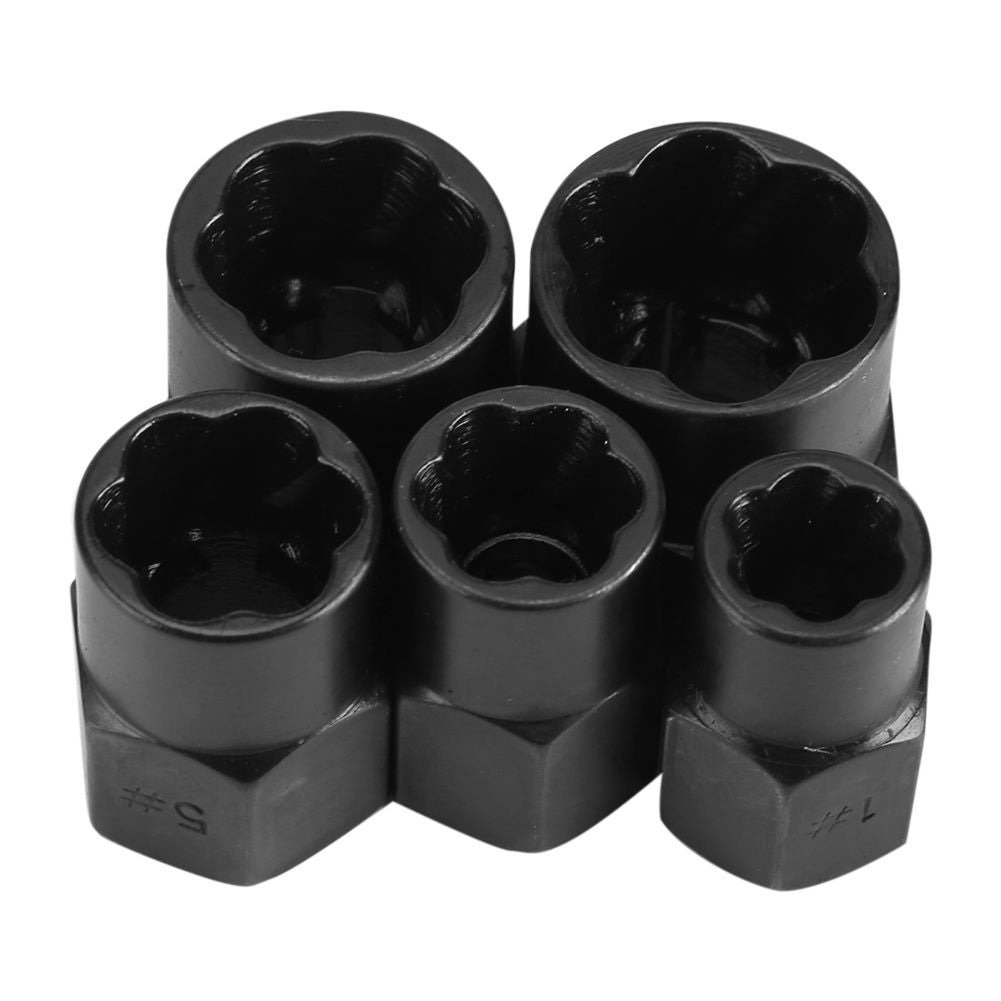 10 Pieces Damaged Bolt Nut Screw Remover Extractor Removal Set Threading Tools Kit