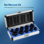 10 Pieces Damaged Bolt Nut Screw Remover Extractor Removal Set Threading Tools Kit