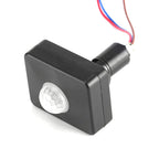 Black PIR Switch Infrared Motion Lighting Sensor Detector Wall Pavement Switch Outdoor