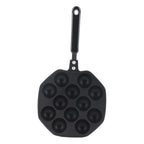 12 Cavities Aluminum NOn stick Takoyaki Grill Pan Plate Octopus Ball Pancake Maker Baking Mold