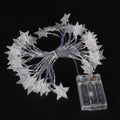 Battery Operated Led String Lights Ejoyous 6m 19ft 40 star Shape LED Lights Fairy Decorative Li